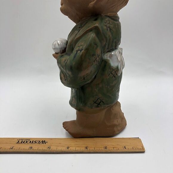 Vintage Terracotta Japanese Red Clay Pottery Figurine Sculpture Collectible Art - Picture 11 of 13